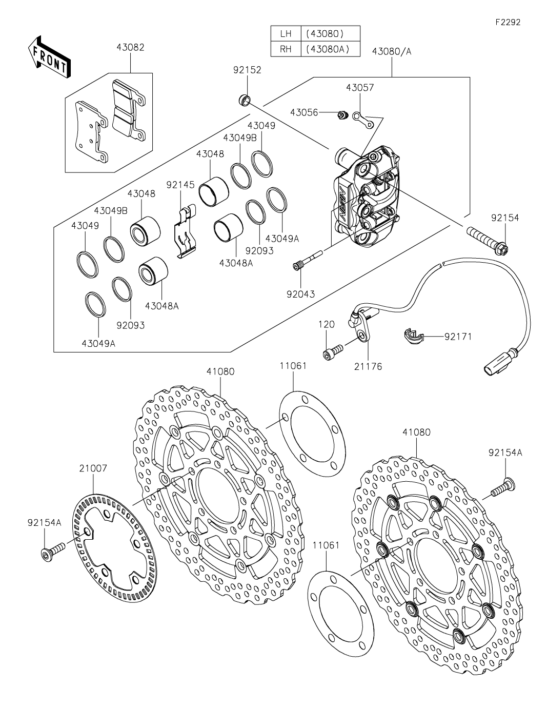 カワサキパーツ/ウエア＆グッズオンラインショップパーツ選択