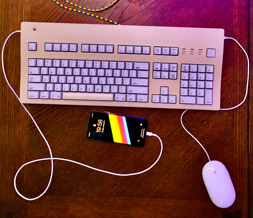 Apple Extended II USB mod