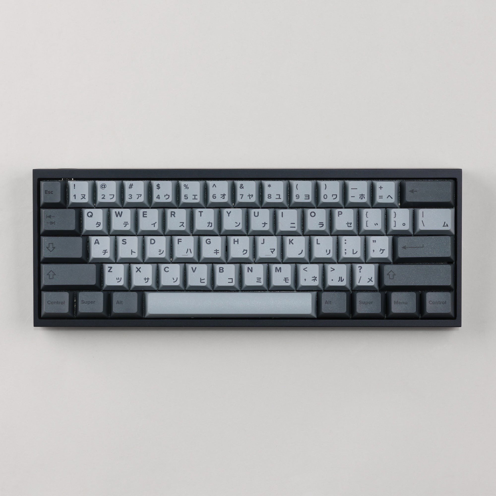 Tofu60 DZ60RGB ANSI Mechanical Keyboard With Cement Grey Japanese
