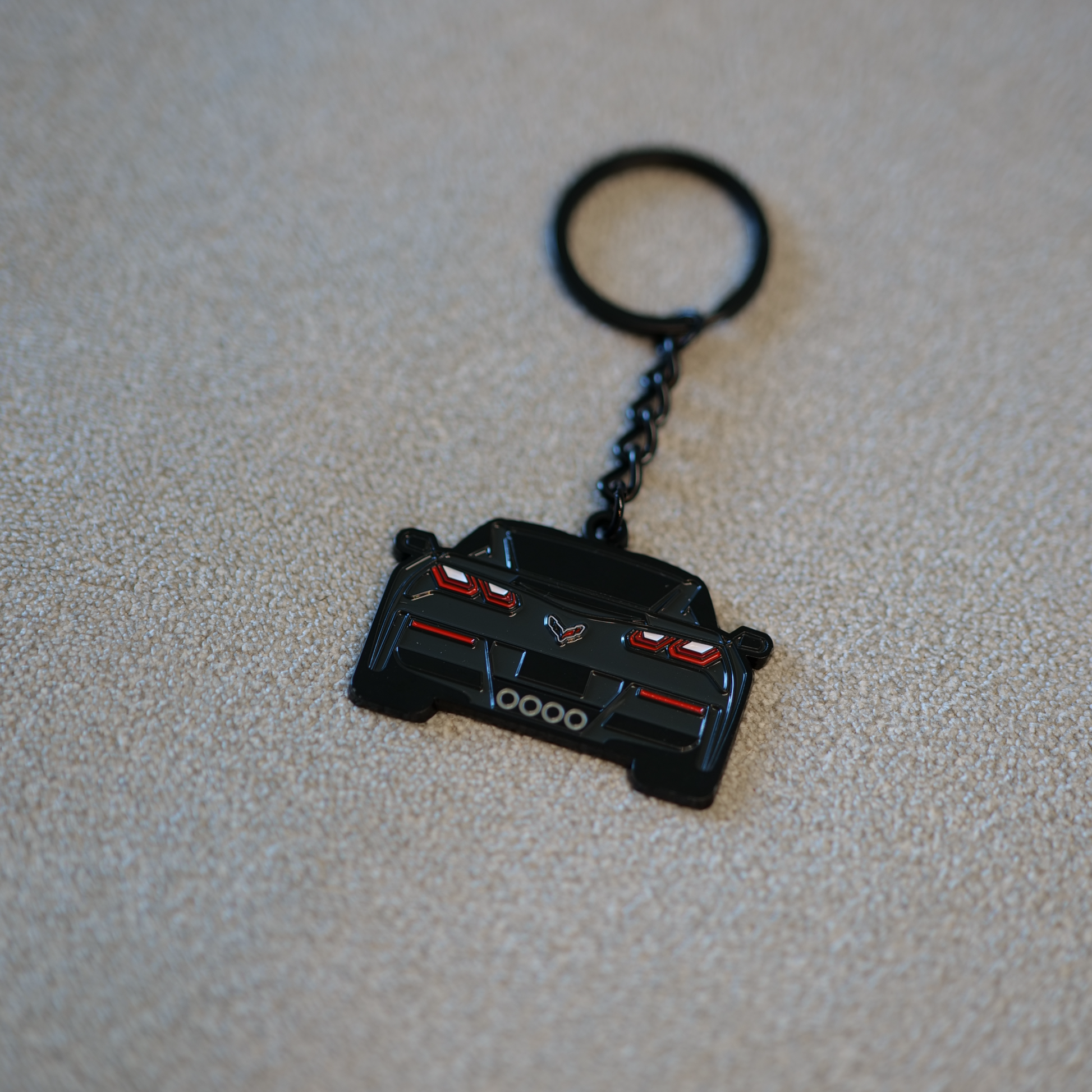 C7 Corvette Molded Keychain for Corvette Owners | Perfect Gift for