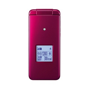 auかんたんケータイ ライト KYF43SRA(WINE RED) auかんたんケータイ