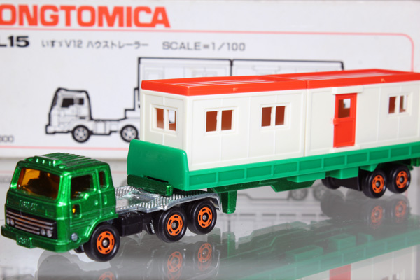 ミニカーショップ ケンボックス ロングトミカ☆L15☆いすゞV12ハウス