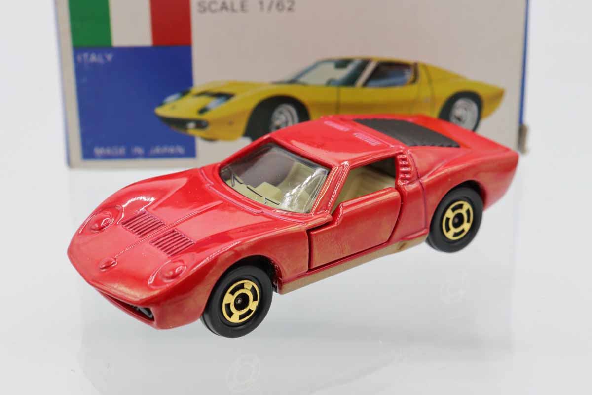 DOT】マッチボックス ランボルギーニミウラ 9台 箱つき DOT】マッチ