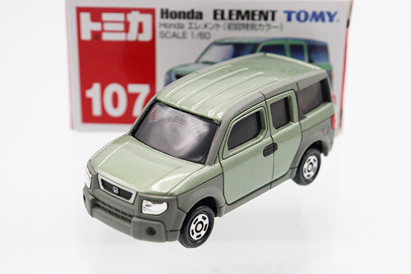 ミニカーショップ ケンボックス トミカ 赤箱☆107☆ホンダエレメント
