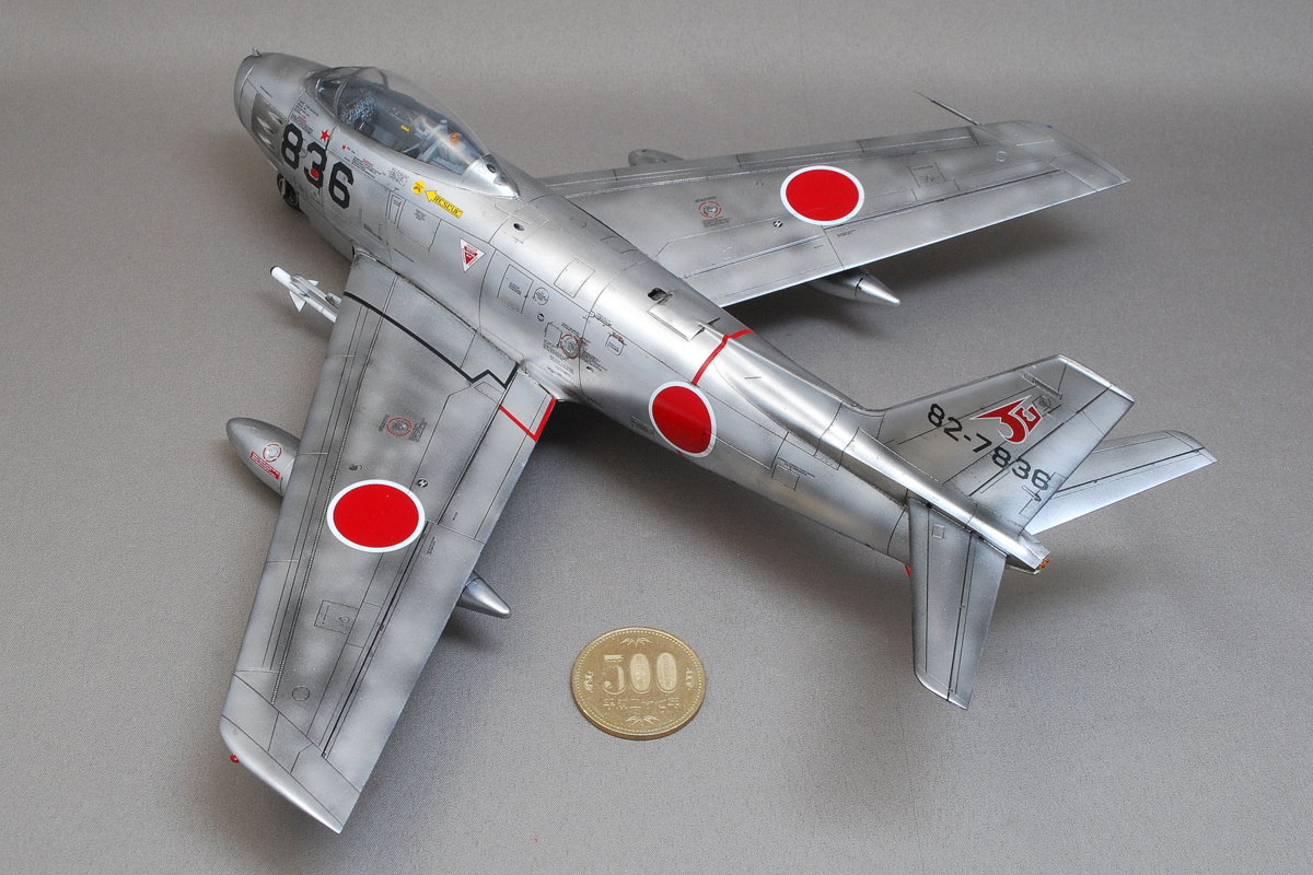 F-86F-40 セイバー 航空自衛隊 ハセガワ 1/48 組立と塗装・製作記