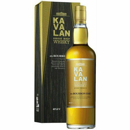 Kavalan Ex-Bourbon Oak Single Malt Whiskey (750 mL) | Keg N Bottle