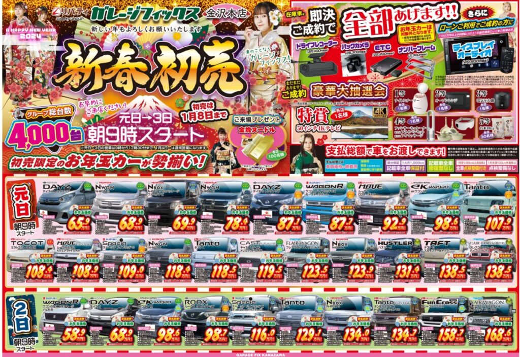 スタッフブログ｜軽未使用車専門店ガレージフィックス