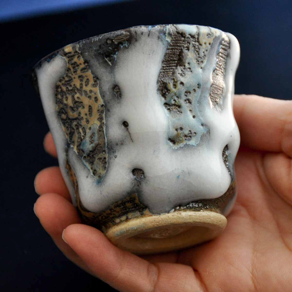 啓蔵 ぐい呑み 鹿児島 萩原 個性的 希少 【公式通販】