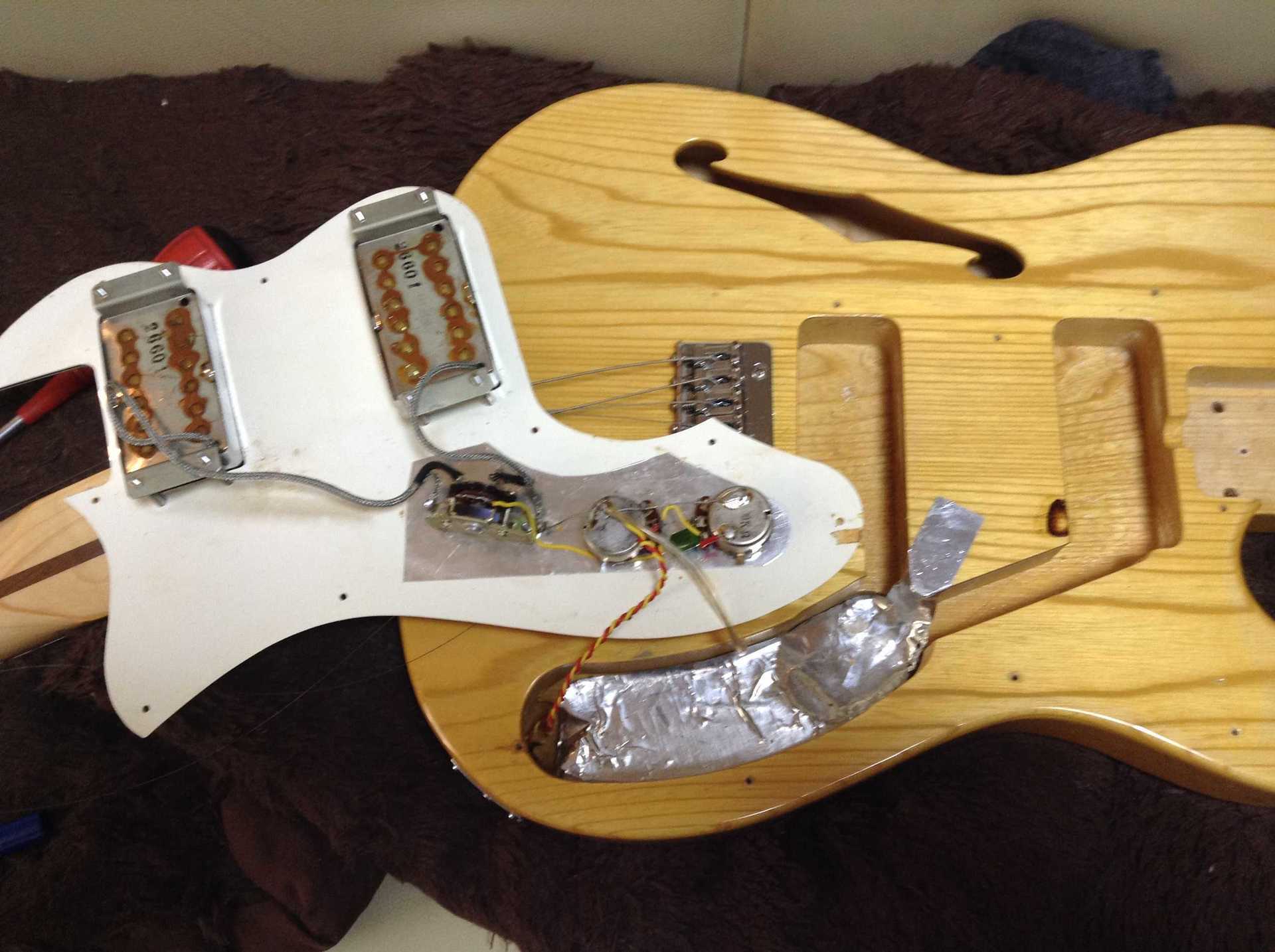 ARIA PROⅡ TE-500N BACKAROO: 昔に比べりゃ 金も入るし・・・・