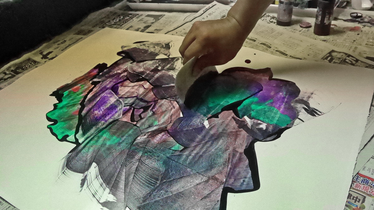 初心者でもあっという間に描けた抽象画の描き方。 – KEISUI ART STUDIO