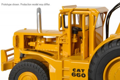 キャタピラー建機 CAT 660 SCRAPER 1/48 Cat 666 80-Ton Wheel Tractor