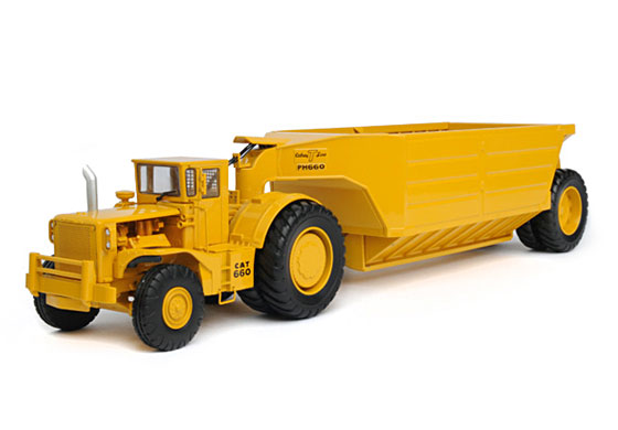 キャタピラー建機 CAT 660 SCRAPER 1/48 Cat 666 80-Ton Wheel Tractor