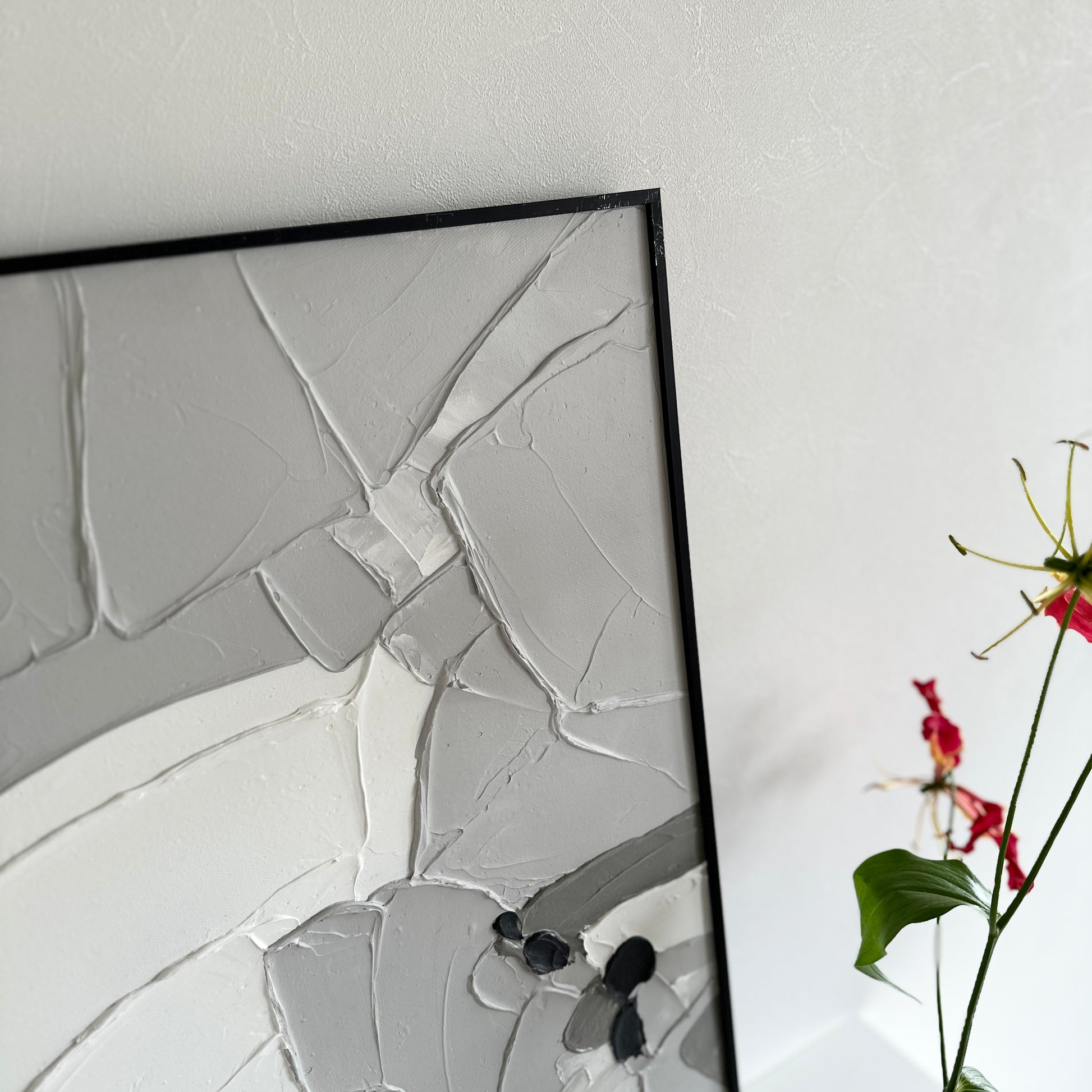 アート｜テクスチャーアート｜monochrome - territory