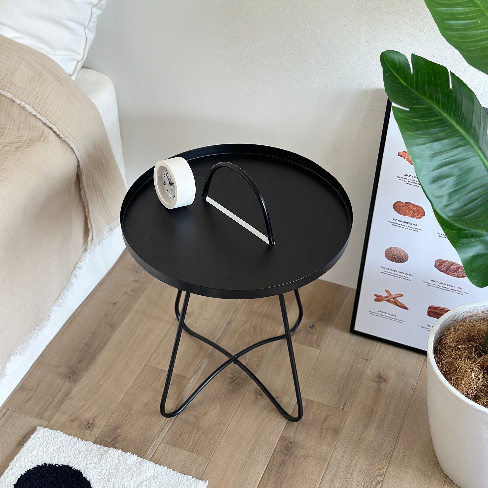 HAY トレイサイドテーブル / ブラック 【公式通販】