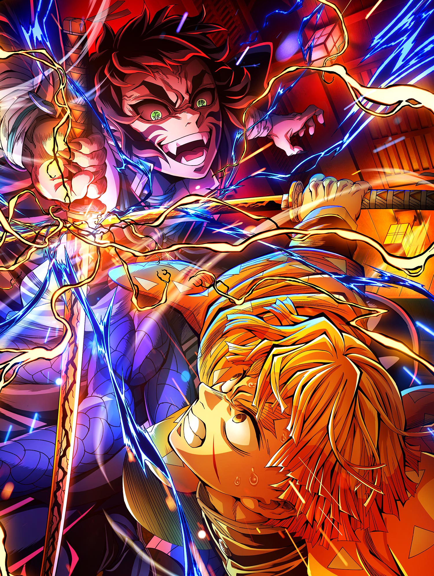 鬼滅の刃 描き下ろしイラスト プレミアムポスター 鬼滅の刃 無限城編