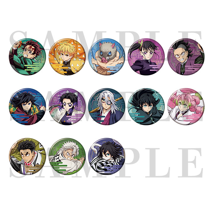 鬼滅の刃 無限城編 キービジュアル缶バッジセット 劇場版「鬼滅の刃