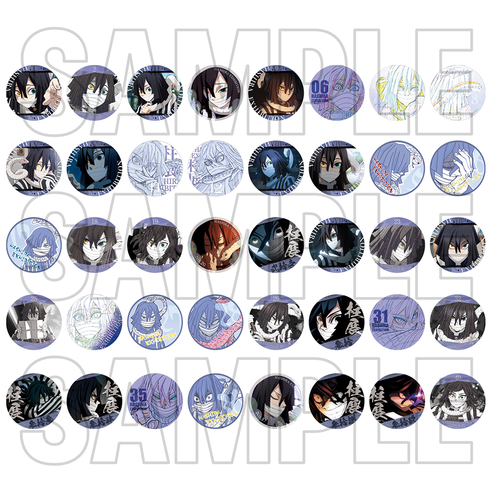 鬼滅の刃柱展柱百景マニアック缶バッジ胡蝶しのぶ未開封10点