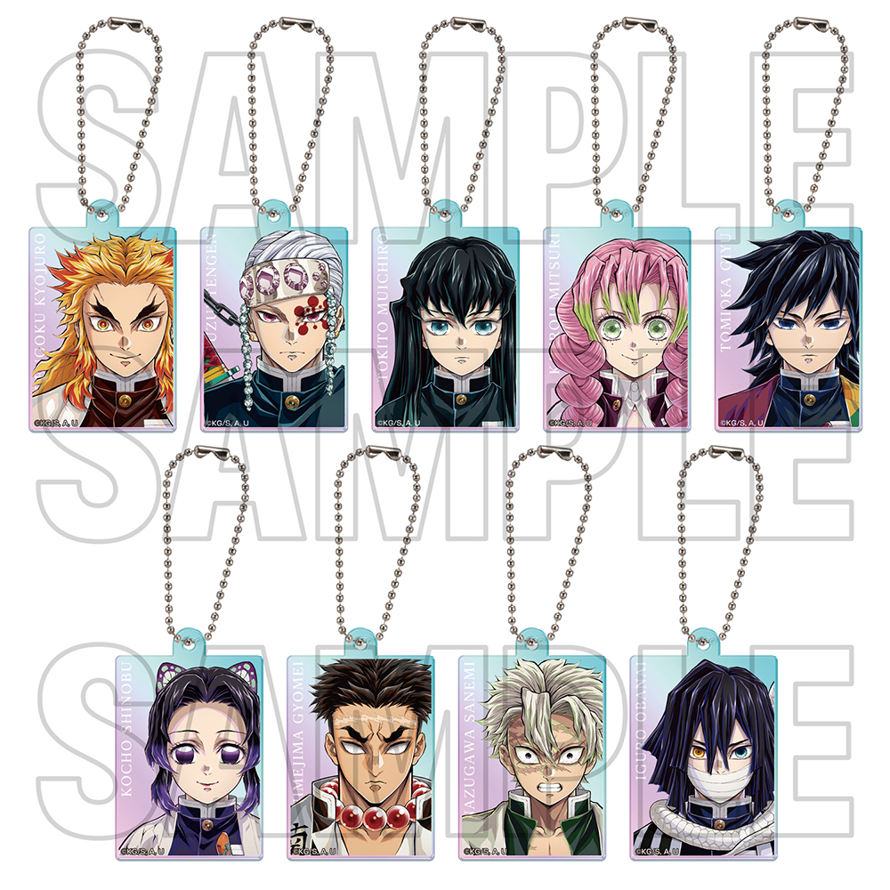 鬼滅の刃 柱展 ミラーアート + クリアファイル 伊黒小芭内 2点セット