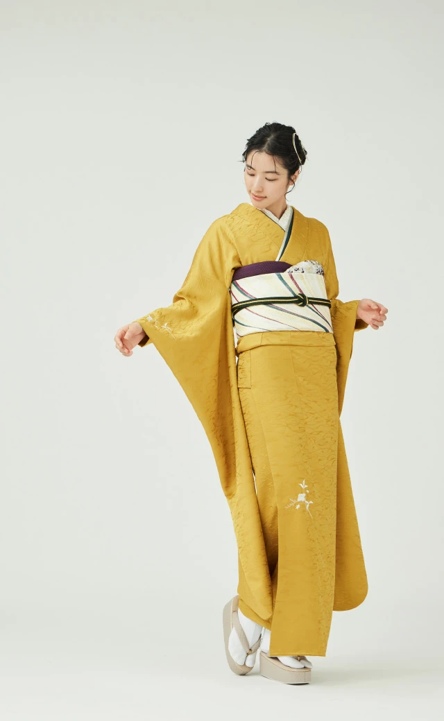 黄系振袖一覧｜振袖レンタル·ママ振袖·成人式の撮影や着付けは