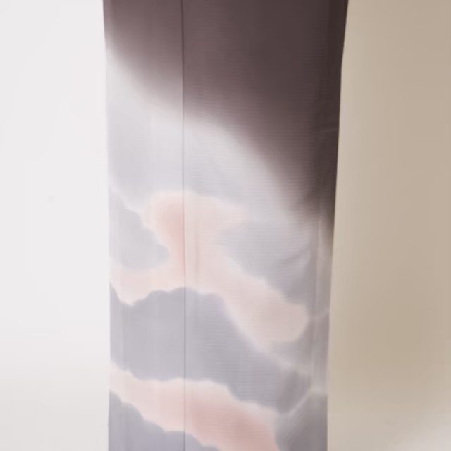 雲取りの裾ぼかしの絽付下げ - きもの英（きものはなぶさ）