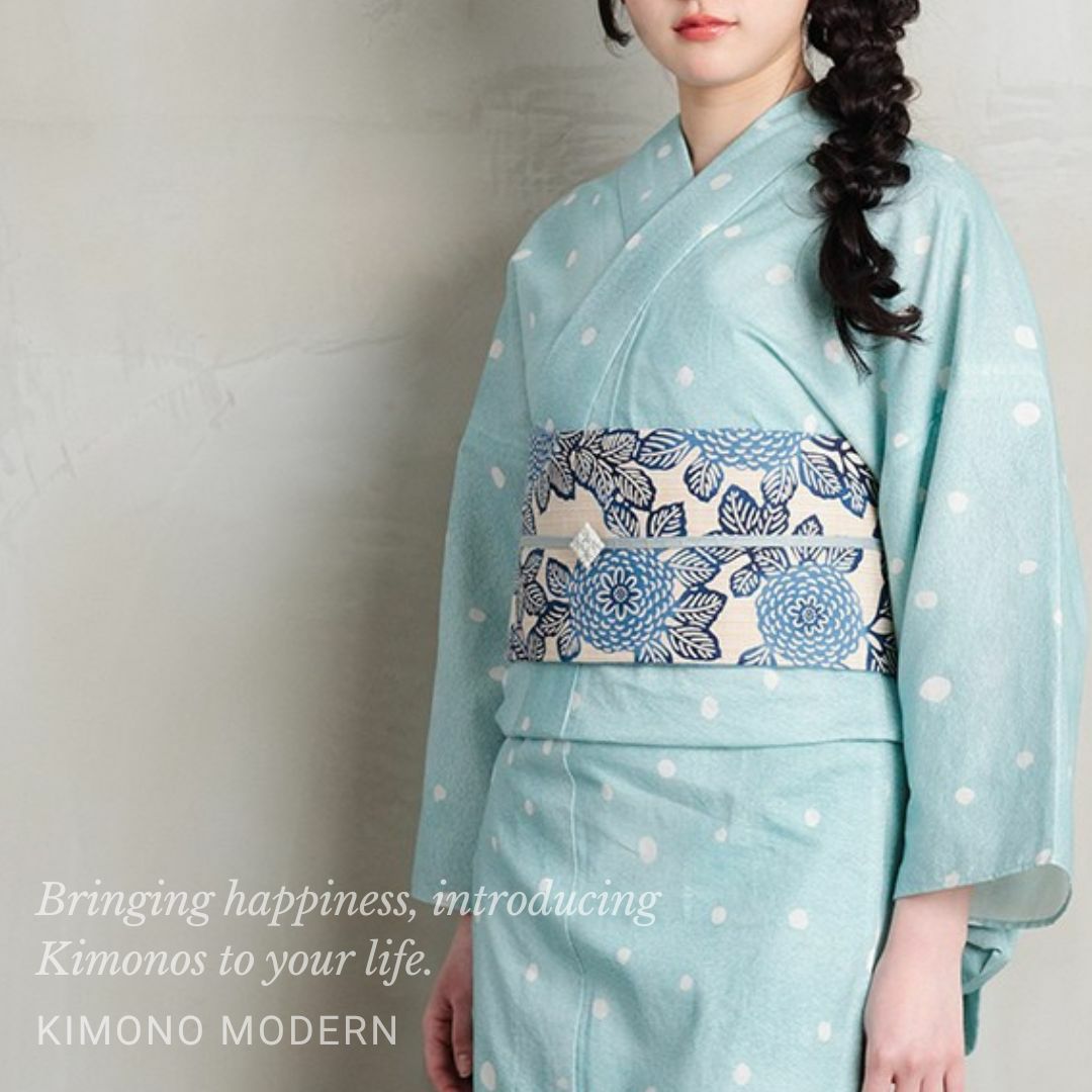 2way-夏キモノ浴衣ーBOTANICAL 祈りの森（セオα・Mサイズ） | 着物や