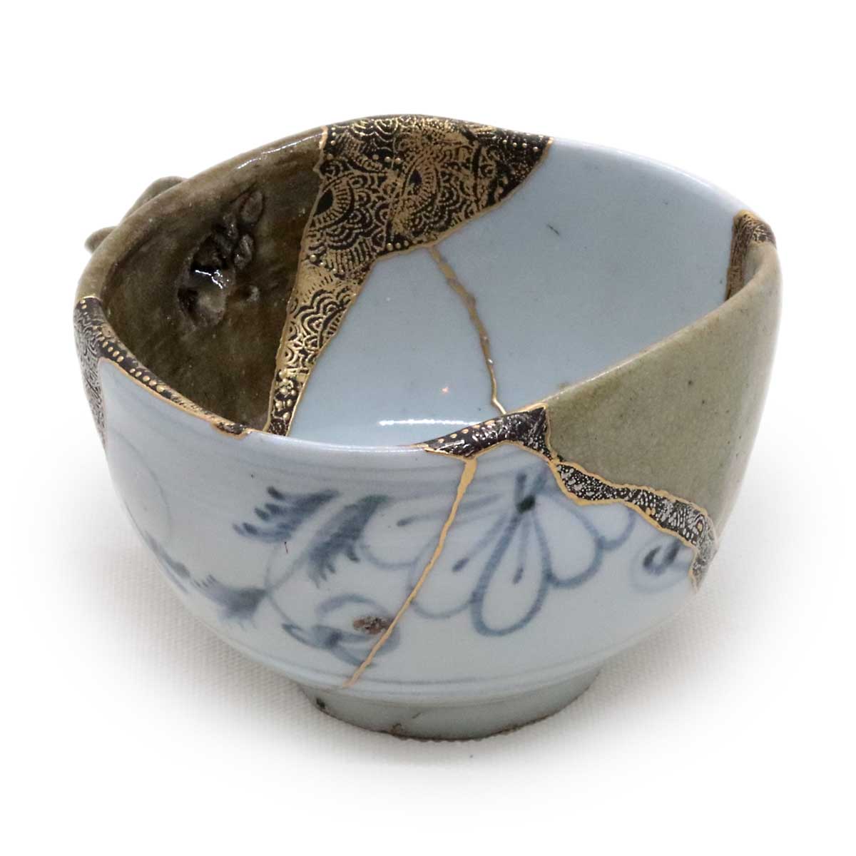 初期伊万里・古唐津融合片口茶碗