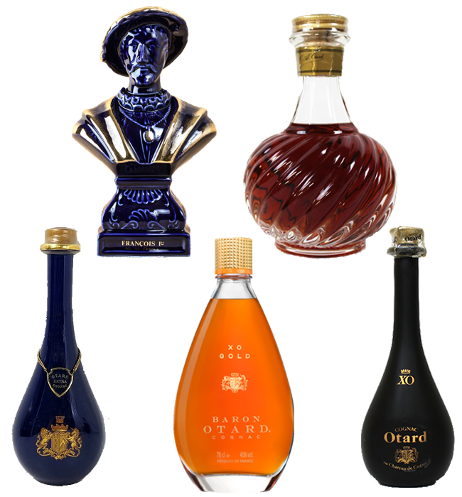 OTARD XO コニャック ブランデー バカラクリスタルボトル 古酒 OTARD