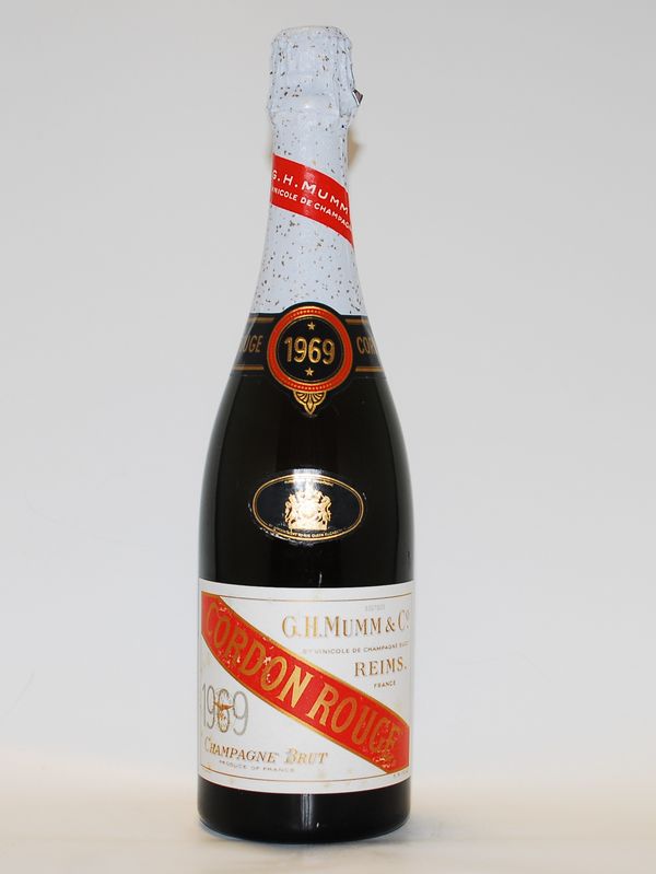 1969年シャンパン | G.H.Mumm Cordon Rouge Brut Millesime（G.H.マム