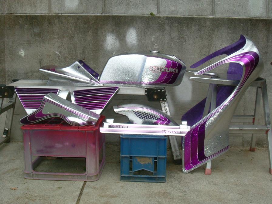 ザリ 外装 gsx400e gsx250e SUZUKI GSX400Eザリ 外装セット gsx400e