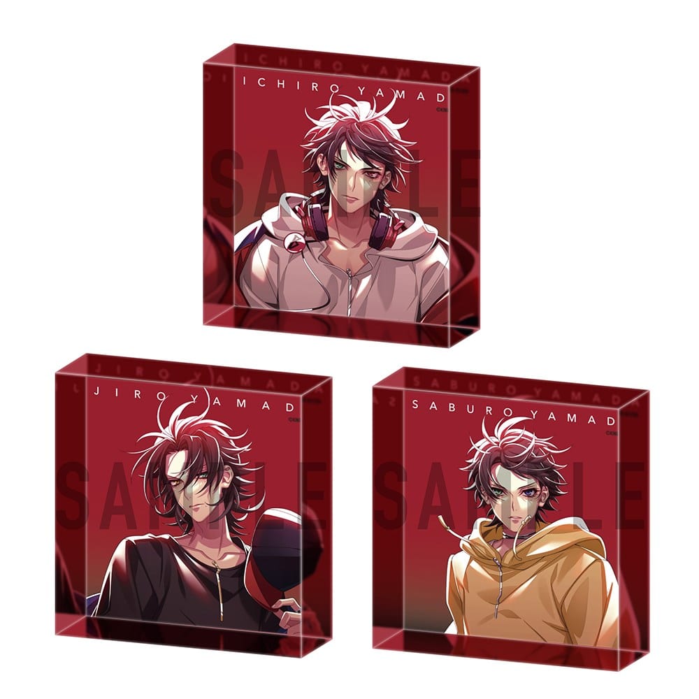 ヒプノシスマイク ヒプマイ アクリルブロック シブヤ 3点セット