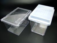 クリアスライダー ラージ 20個セット（中古・仕切り付き） クリア