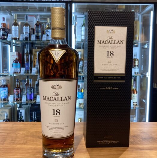 マッカラン 18年 シェリーオークカスク 700ml 2023年 Amazon.co.jp: ザ