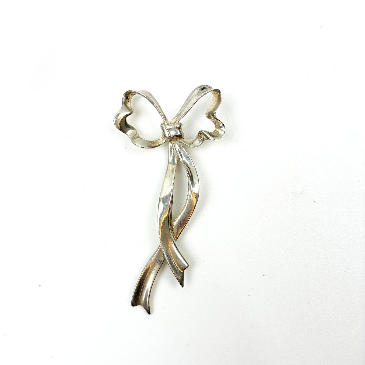 ティファニー/リボンブローチ/SV925 スターリング/レディース