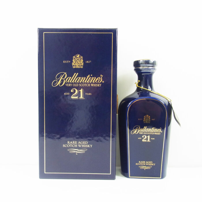 バランタイン 21年 very old 青 陶器ボトル 43度 700ml スコッチ