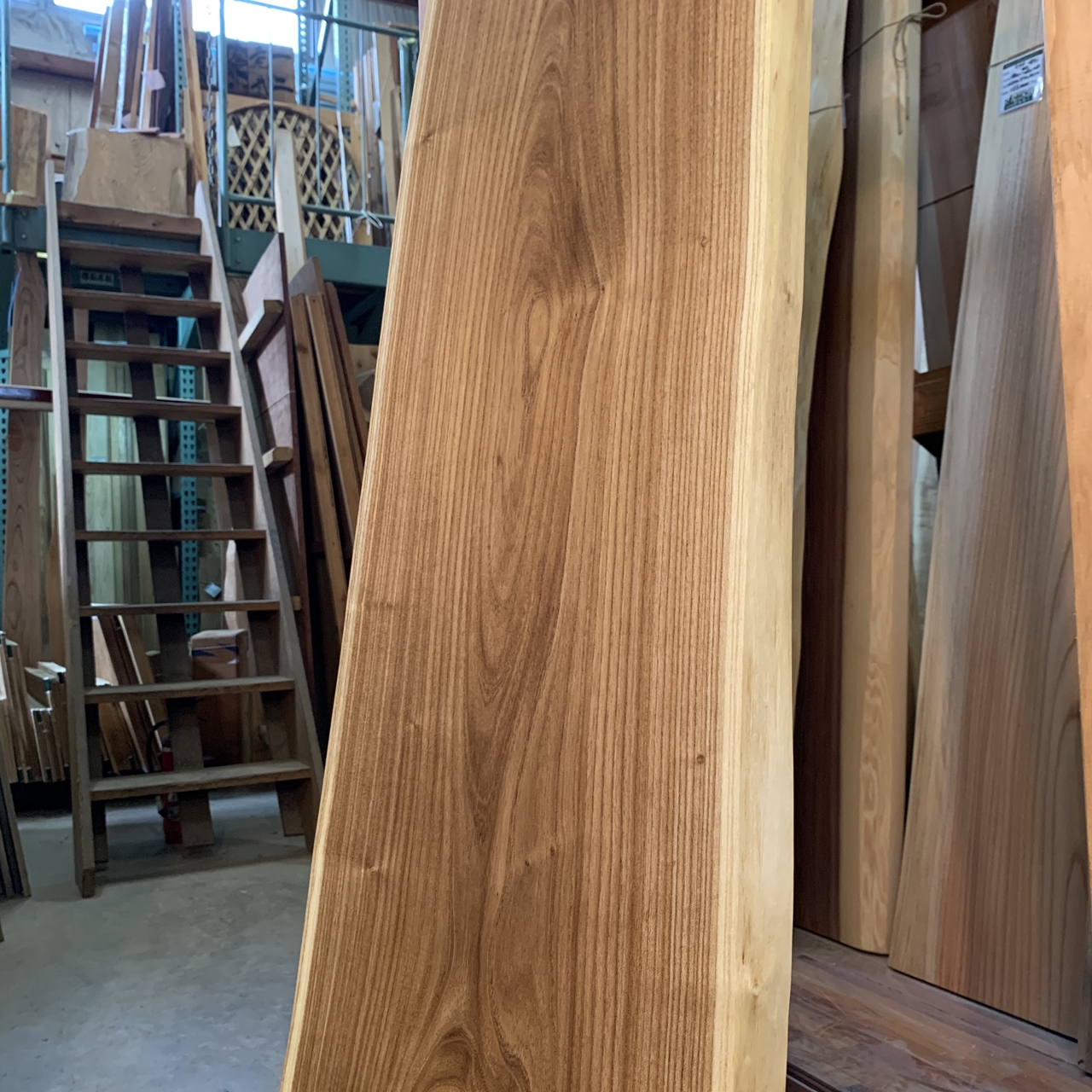 槐(えんじゅ)一枚板【岩手】 1950×250~300×35㎜ | 一枚板xオイル仕上げ