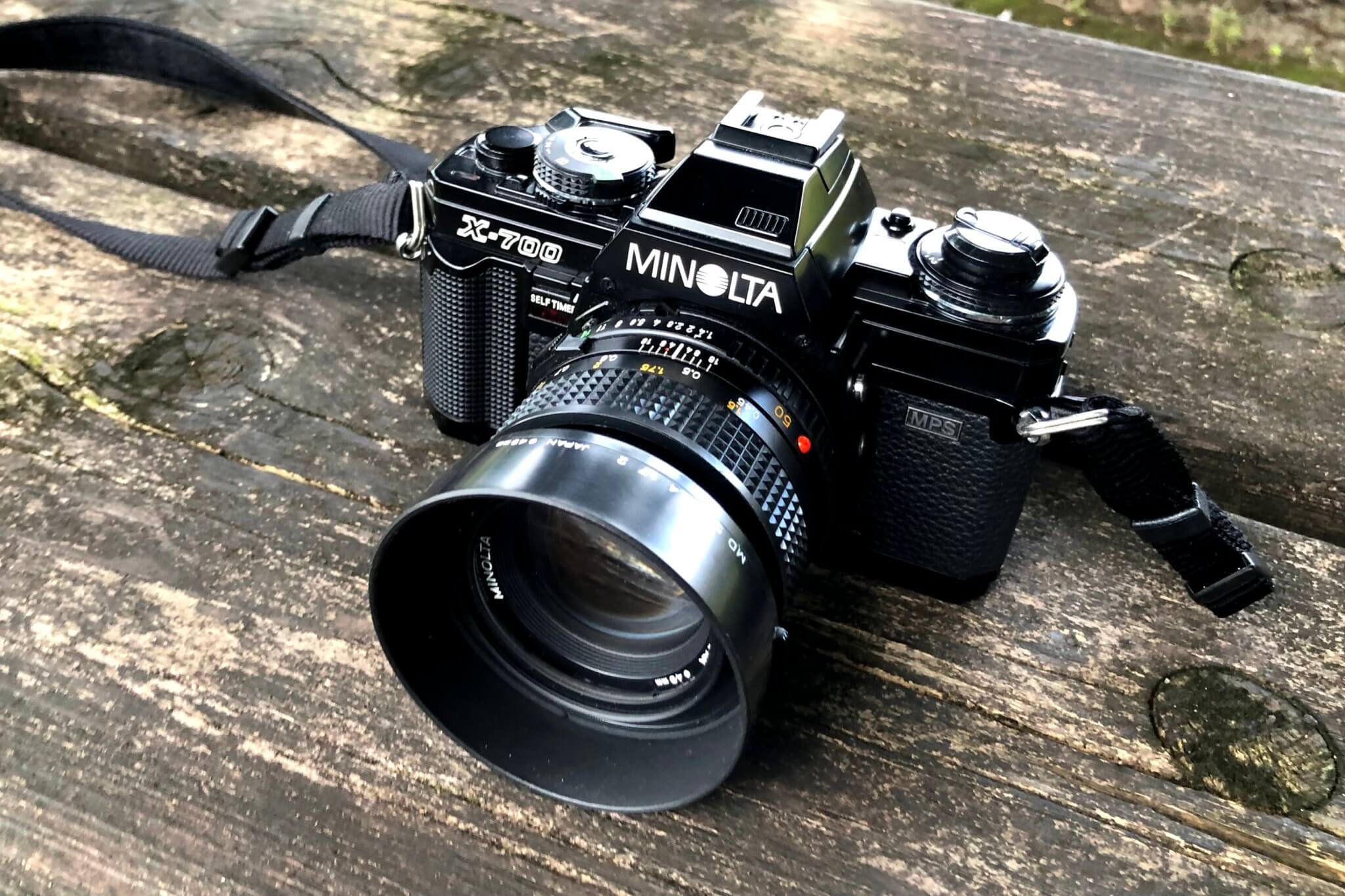 ☆中古 ジャンク MINOLTA ミノルタ 一眼レフ X-700 ☆