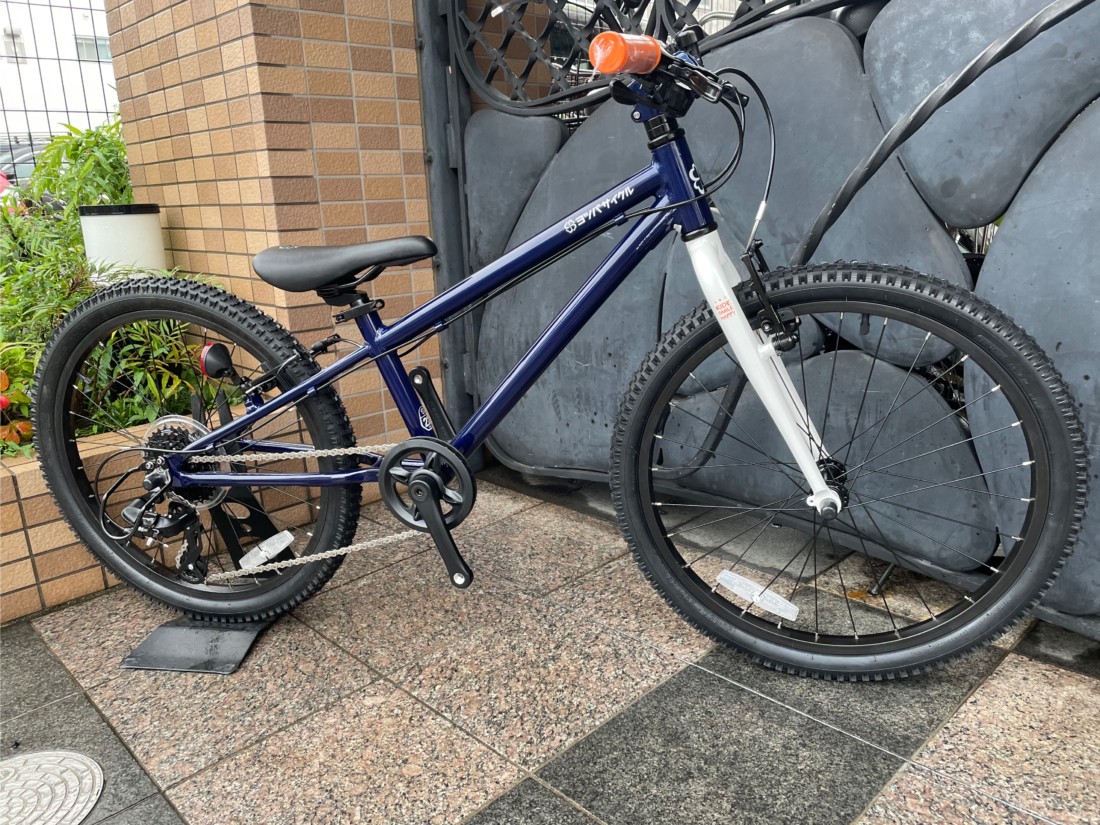 岐阜県 手渡し】ヨツバサイクル 22インチ 子供用自転車 岐阜県 手渡し