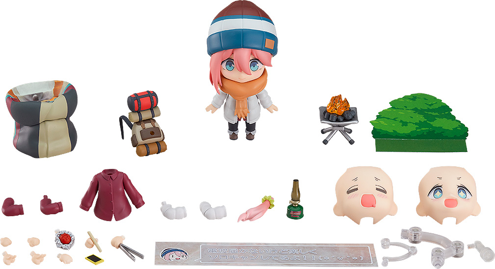 1623-DX Nendoroid Nadeshiko Kagamihara: Solo Camp Ver. DX Edition