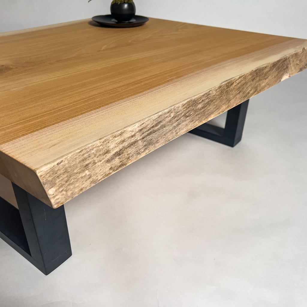 鬼童銘木】No.2108 一枚板欅（けやき）ローテーブル – 【公式】鬼童