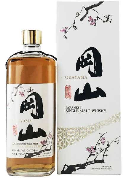 ジャパニーズ シングルモルトウイスキー 岡山 トリプルカスク 700ml
