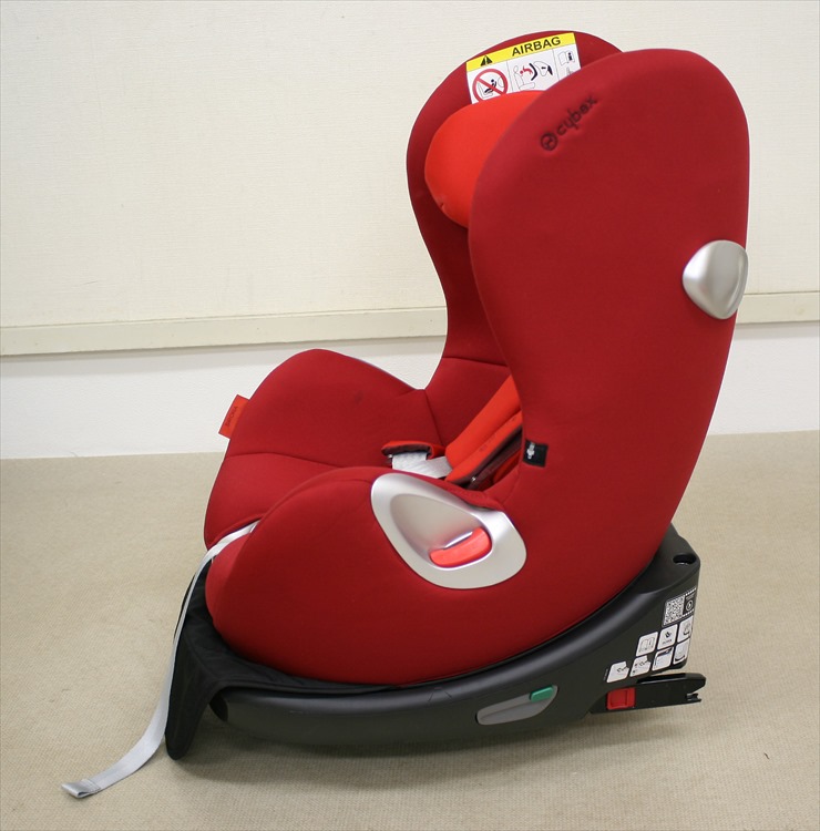 美品 サイベックス シローナ cybex SIRONA マーズレッド ISOFIX取付