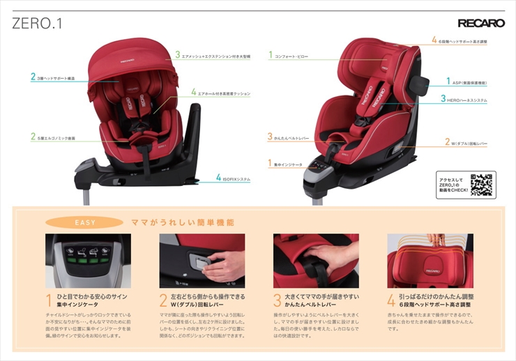 送料無料 レカロ ゼロワンセレクト Zero.1 Select Recaro オニキス