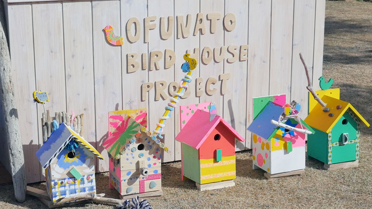 野鳥用巣箱 組み立てキット】バードハウスA （前扉タイプ） 巣箱