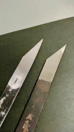 左久作・共柄切り出し小刀24ミリ・八倍値段の価値とは – 切り出し小刀