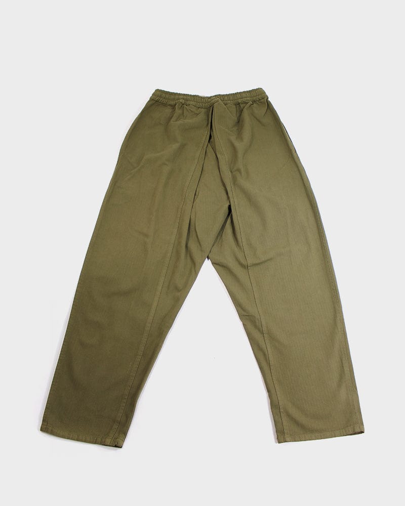 Prospective Flow Pants, Karusan Olive – Kiriko Made