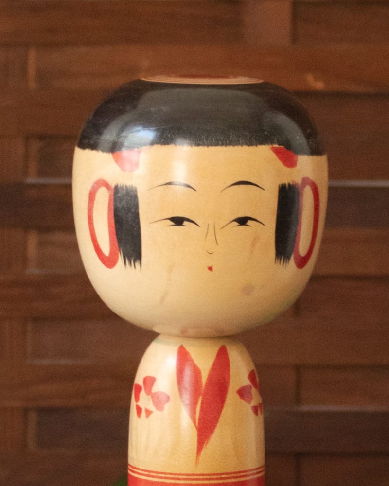 Vintage Handmade Kokeshi (こけし) Doll, 69 – Kiriko Made