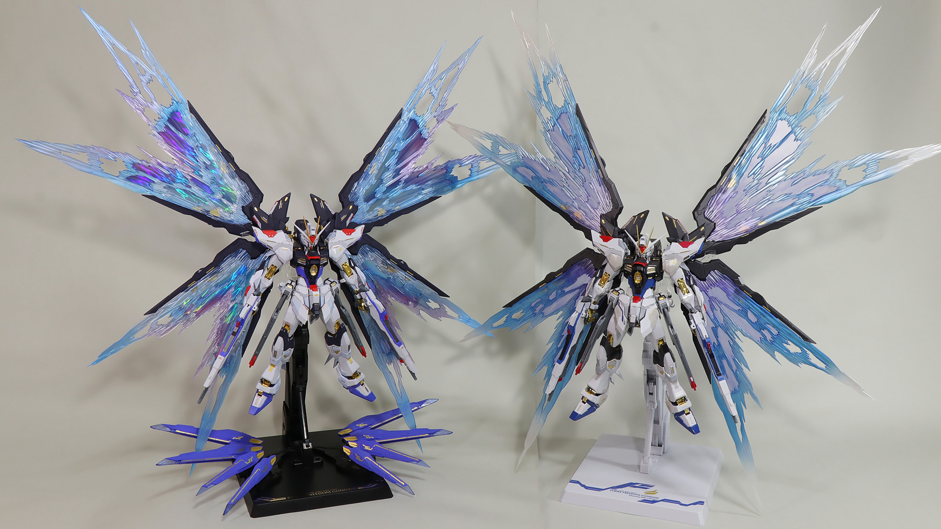 ストライクフリーダムガンダム SOUL BLUE 光の翼 セット Amazon