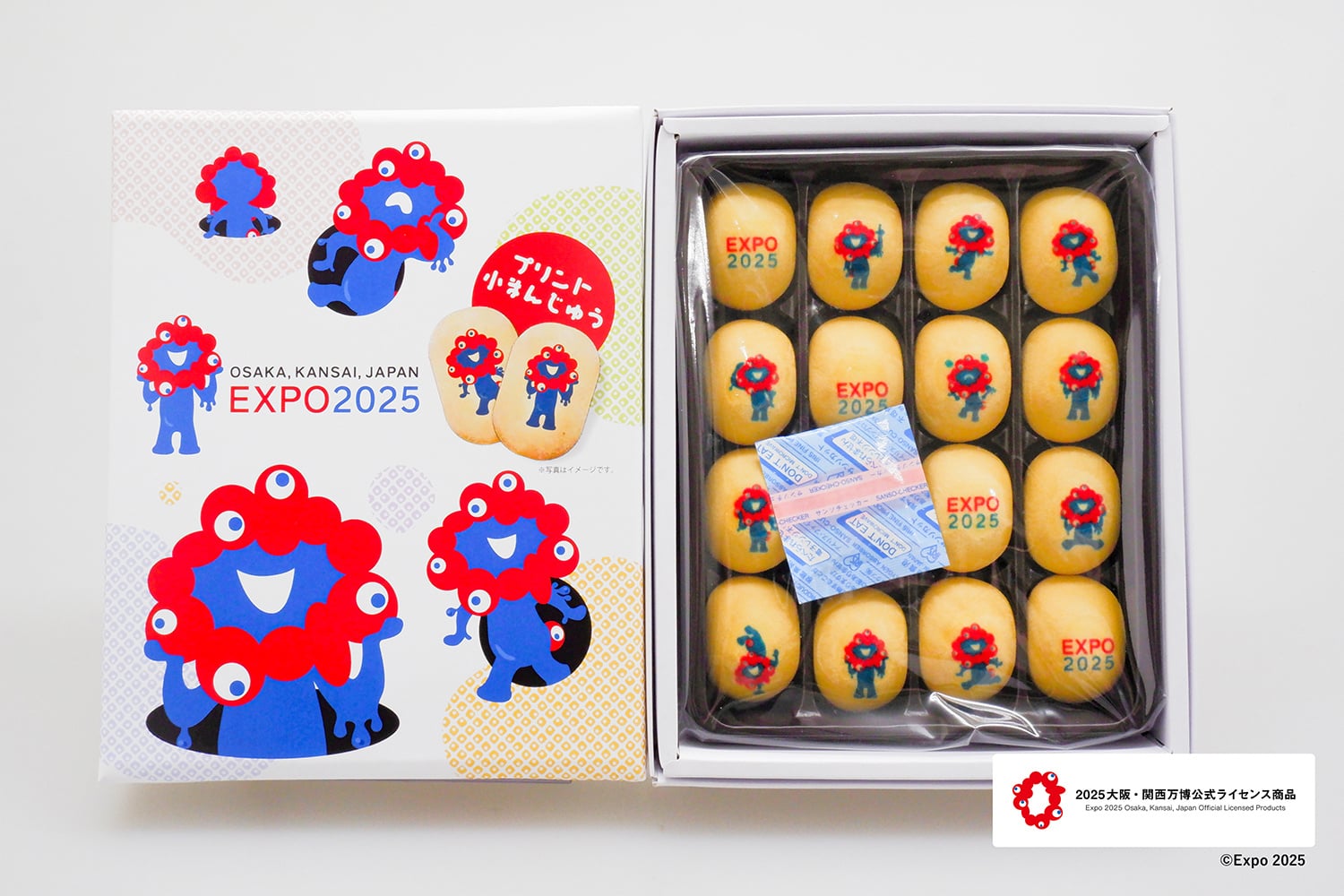EXPO2025 ミャクミャク プリント小まんじゅう