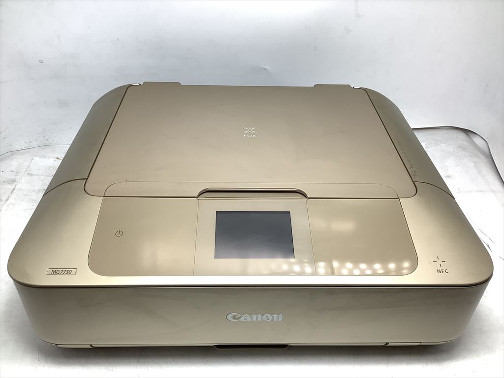 動作OK！！】Canon キャノン プリンタ MG7730 ゴールド ③ 動作OK