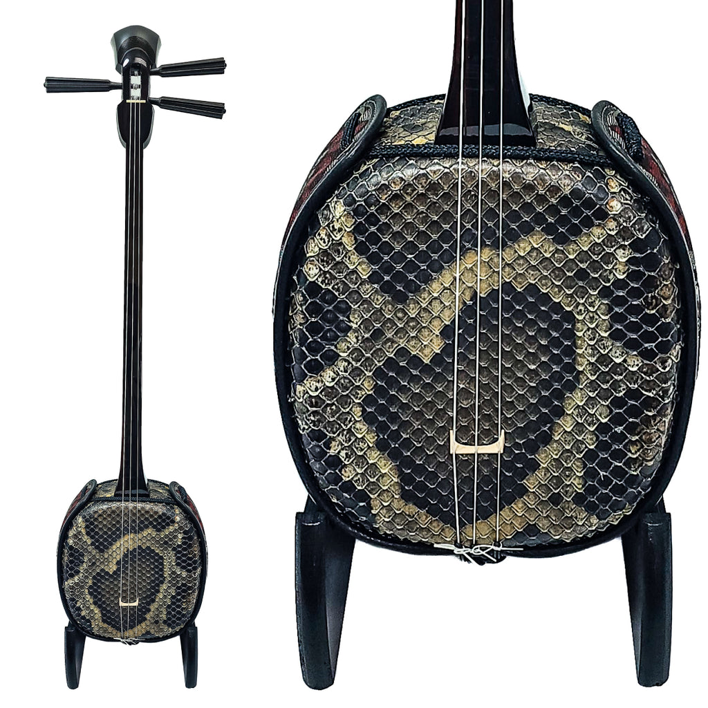 沖縄三線黒檀塗なし与那城型棹のみ